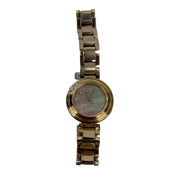 CITIZEN EM0463-51Y Carina Diamond Gold Color Dial Eco-Drive Watch New Batt - Picture 4 of 4